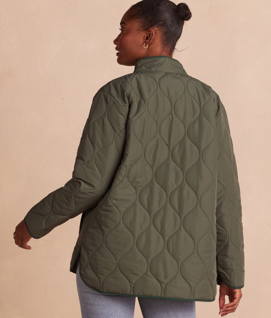 REVERSIBLE QUILTED JACKET エックスガール 割引価格 - hometechs.com.br