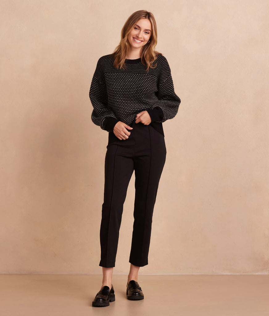 The Everyday Seamed Legging Pant - Sea Urchin