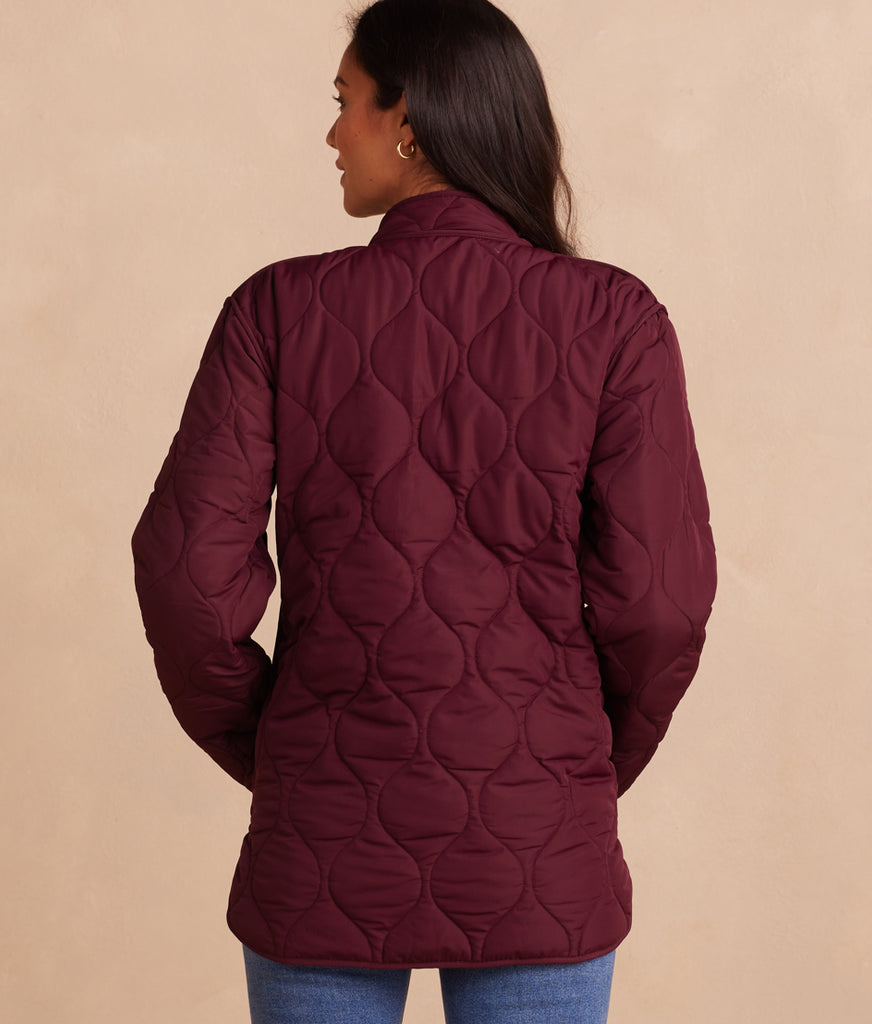 Eddie bauer womens mod quilt clearance jacket