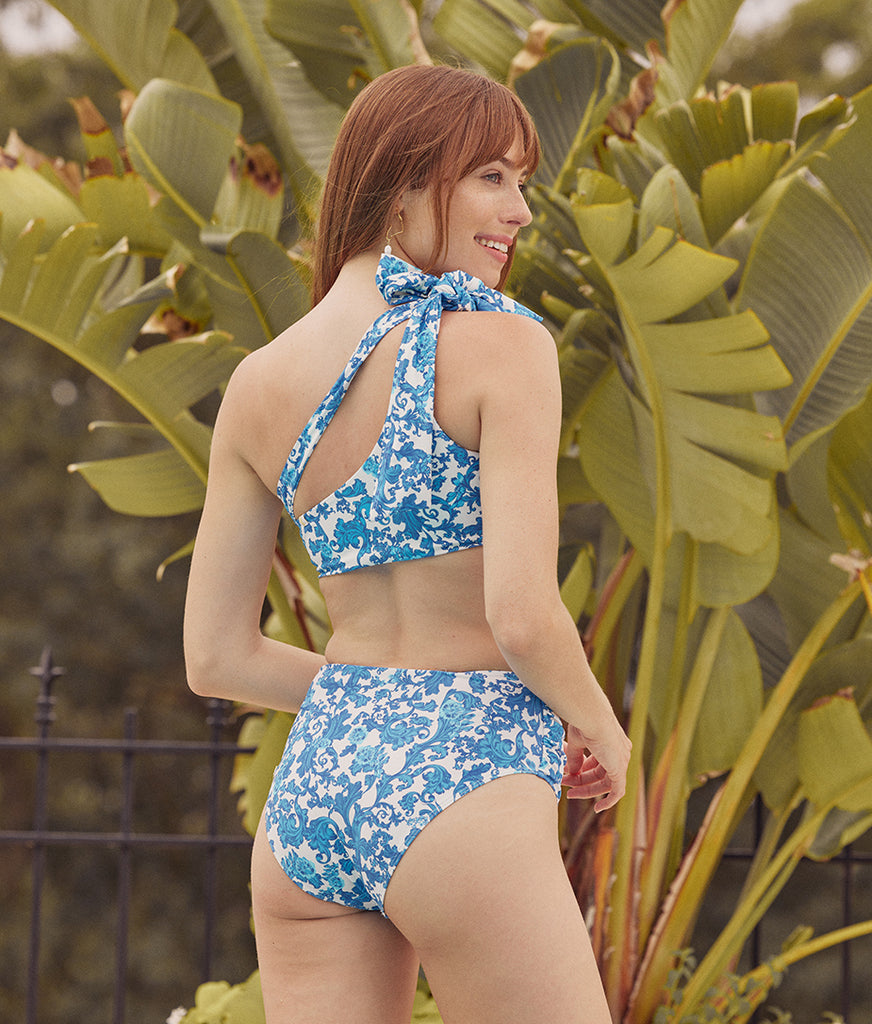 Monogram Flower Tile Bikini Top - Women - Ready-to-Wear