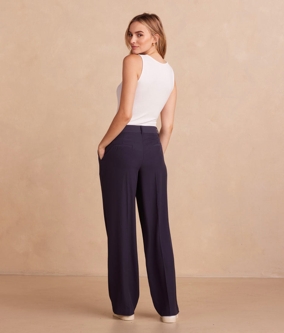 Stretch Crepe Classic Trouser Pant