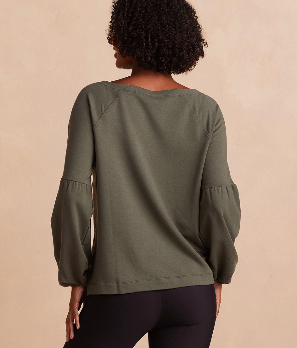 The Softest French Terry Boatneck Pullover | Summersalt