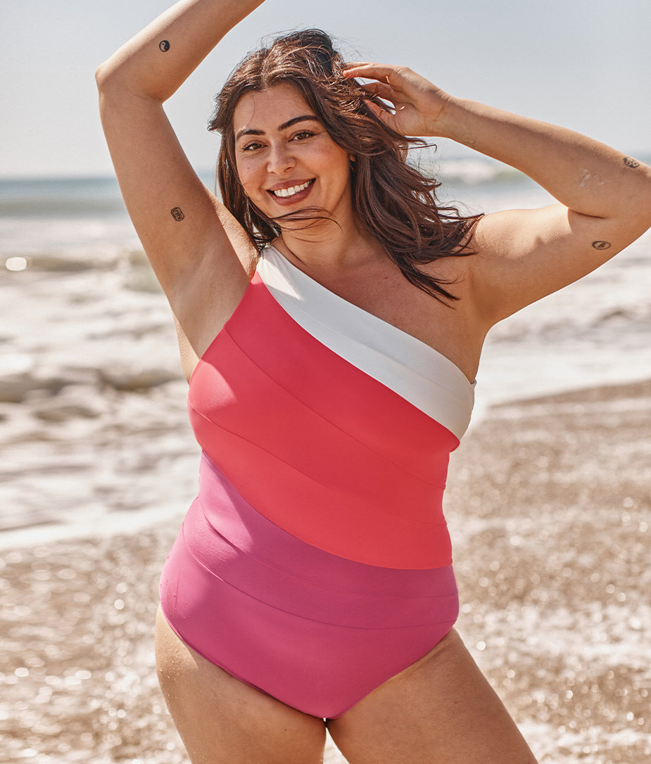 Tawop Summersalt Swimsuits For Women Women Sexy Strap Padded Shoulder One  Piece Bikini Swimsuit Red Size S 
