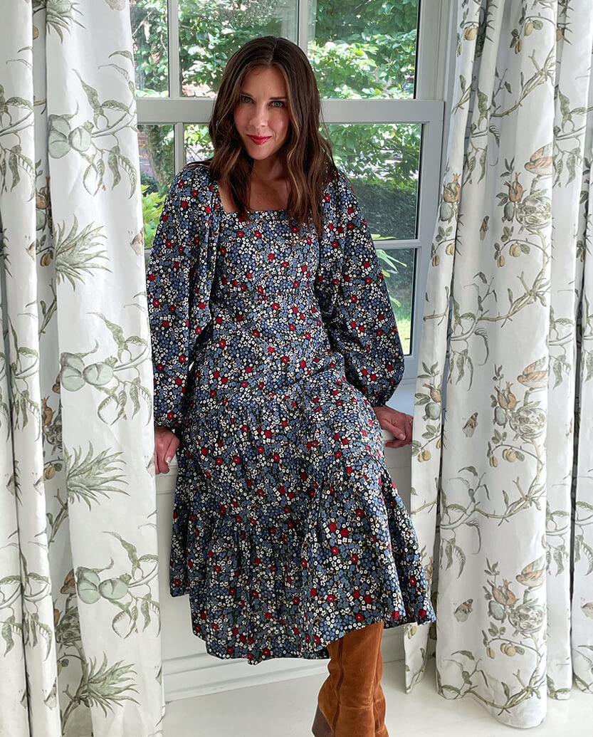 Tiered 2024 sleeve dress